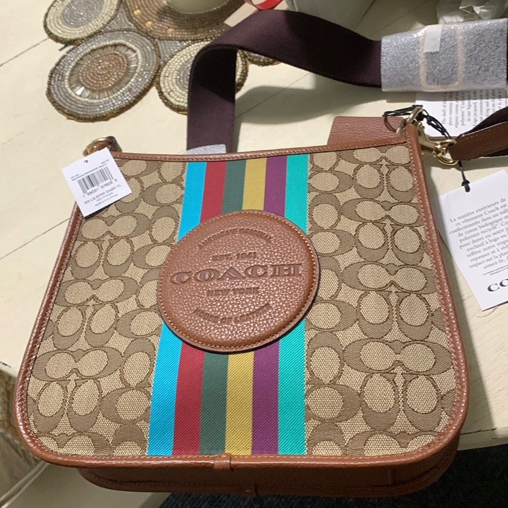 Brand New Coach Adjustable Strap Purse